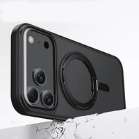 Tech-Protect MagRing Magnetinis dėklas telefonui iPhone 17 Pro - Matinis juodas