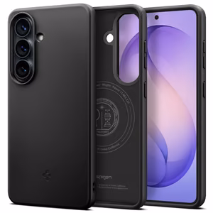 Spigen Thin Fit Mag MagSafena Samsung Galaxy S26 dėklas - juodas