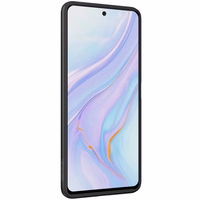Nillkin Textured dėklas patvarus sustiprintas dėklas su gelio rėmu ir nailono nugarėle Honor 50 SE juodas