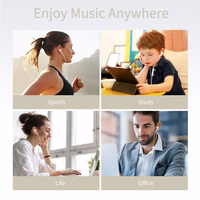 "Tech-Protect Ultraboost Core Mini Jack" laidinės ausinės - baltos spalvos