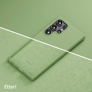 Etteri silikoninis dėklas telefonui Samsung Galaxy S24 Ultra - šviesiai žalias