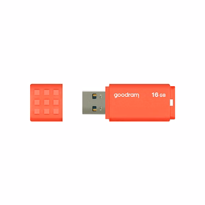 Goodram UME3-0160O0R1 USB atmintukas 16 GB USB A tipo 3.2 Gen 1 (3.1 Gen 1) Oranžinė