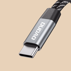 Dudao L13C+ 2in1 USB-C adapteris - pilkas