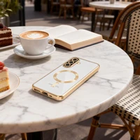 Tech-Protect MagFlex MagSafe Dėklas for Samsung Galaxy A37 5G - skaidrus auksinis