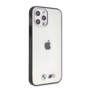 BMW smėliasrovės dėklas iPhone 12 Pro Max - permatomas