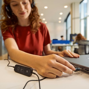HP Poly Mission 625 USB laidinis ausinių rinkinys