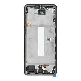 LCD ekranas SAMSUNG A33 5G HARD OLED su rėmeliu