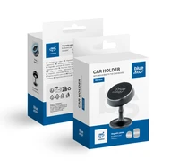 BLUE STAR magnetinis automobilinis laikiklis prietaisų skydeliui MID STICK, juodas