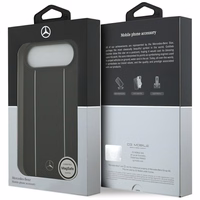 Mercedes Odinis Žvaigždės Rašto Juostelės Magnetinis dėklas telefonui iPhone Air - juodas