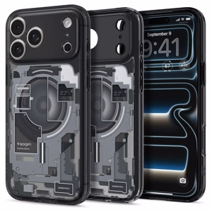 Spigen Ultra Hybrid MagSafe Zero One dėklas iPhone 18 Pro / 17 Pro, juodas
