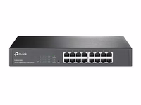 TP-Link TL-SG1016DE Valdomas L2 Gigabit Ethernet (10/100/1000) 1U Juoda
