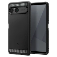 Spigen Rugged Armor dėklas Sony Xperia 10 VII telefonui - matinė juoda