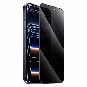 "Borofone" grūdintas stiklas BF7 Diamond Armor Full Screen Anti-spy skirtas "Iphone 17 Pro" - 10 vnt.