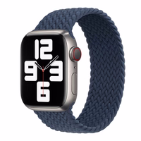 APPLE DIRŽELIS APPLE WATCH 3K499ZM/A PINTAS SOLO DIRŽELIS 41MM SIZE 9 GELMĖS MĖLYNAS ORIGINALI PLOMBA