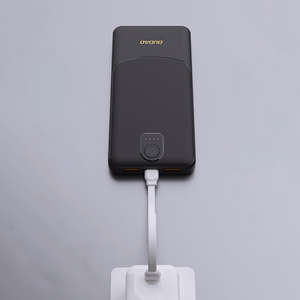 Dudao K10Pro Power Bank 2.4A 20000mAh 2 x USB-A - Black