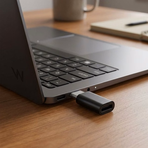 Adapteris Micro USB to Type C Blue Star - juodas