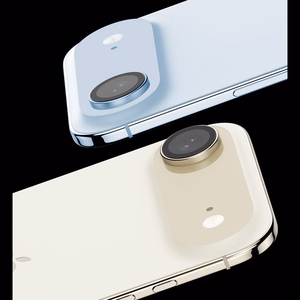 Benks grūdintas stiklas Glass Warrior Lens Protector kamerai iPhone 17 (2 lęšiai) šviesiai mėlynas