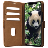 Dėklas dbramante 1928 Copenhagen Wallet iPhone 14 Pro Max rudas