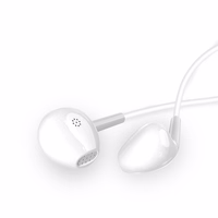 Dudao X10S wiraudonas in-ear ausinės 3.5mm mini jack 1.15m - baltas