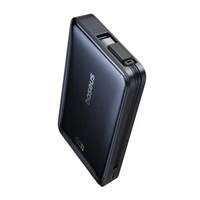 Baseus Nomos Qi2 magnetinė išorinė baterija, USB-C 10000mAh 45W