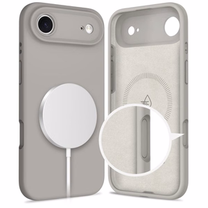 Tech-Protect Silikoninis Magnetinis dėklas telefonui iPhone 17 Air - pilka