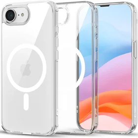 Tech-Protect FlexAir Hybrid MagSafe iPhone 16e dėklas - skaidrus