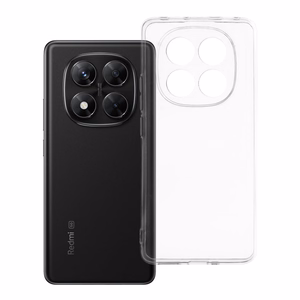 Dėklas telefonui 2 mm XIAOMI Redmi Note 14 Pro 5G / 14 Pro Plus 5G (kameros apsauga) skaidrus