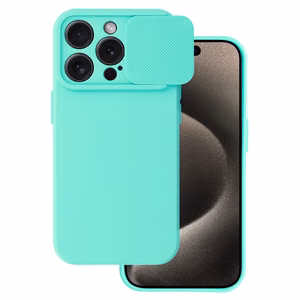 Camshield Soft dėklas telefonui Iphone 15 Pro Max mėtų