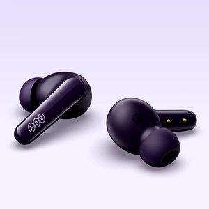 QCY T13X vidinės ausinės su ENC IPX5 "Bluetooth 5.3" - baltos spalvos