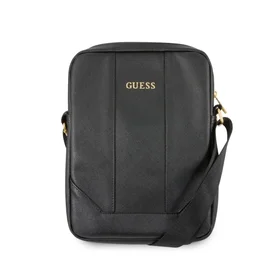 Guess Saffiano 10 coliu plansetinio krepselis - juodas