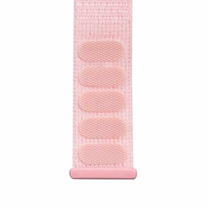 Sportinis nailoninis dirželis Crong Nylon, skirtas Apple Watch 38/40/41/42 mm, pudrinės rožinės spalvos