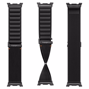 Spigen WBF1 dirželis, skirtas „Samsung Galaxy Watch 40/44/46 mm“ – juodas
