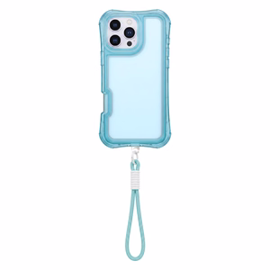 Safepop dėklas su dirželiu skirtas iPhone 15 6,1" mėlynas