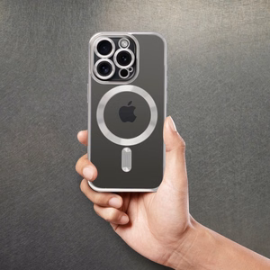 ELECTRO MAG COVER dėklas telefonui suderinamas su Magnetiniu IPHONE 16 Pro Max titanas