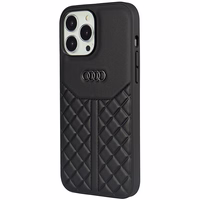 Audi tikros odos kietasis dėklas telefonui iPhone 13 Pro / 13 6.1 – juodas