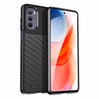 Thunder dėklas lankstus šarvuotas Motorola Moto G Stylus 2022 juodas