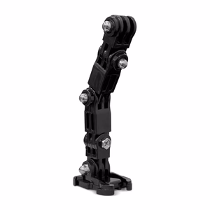 GoPro šalmo tvirtinimo priedų rinkinys GoPro, DJI, Insta360, SJCam, Eken veiksmo kameroms (GoPro Cycling Helmet Chin Holder)