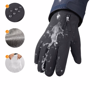 Smartphone gloves M black