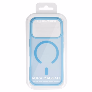 Tel Protect Aura Matte Magsafe dėklas Iphone 17 Pro, mėlynas