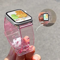 Silikoninis dirželis apyrankė apyrankė dirželis šviesa Apple Watch 38 / 40 mm - raudonas