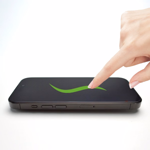 9H grūdintas stiklas su montavimo rėmeliu iPhone 14 Pro Max Wozinsky Premium stiklas - juodas