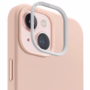 Uniq Lino Hue Magnetinis įkrovimo dėklas telefonui iPhone 15 - rožinė