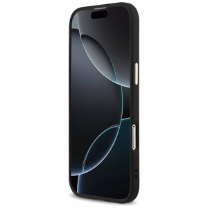 GUESS dėklas telefonui IPHONE 17 Air GUHCP17M4GMGCGR (PU dėklas su dideliu 4G klasikiniu logotipu) auksinis juodas