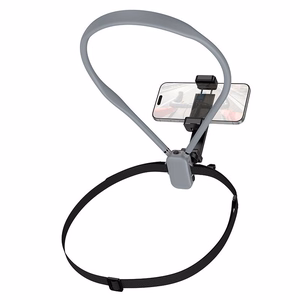 Neck universal phone holder Hoco K30 black gray