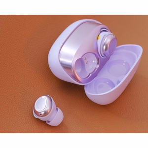 HOCO belaidės ausinės Bluetooth TWS EW200 violetinės