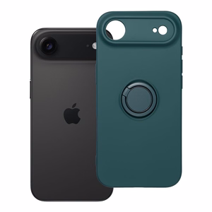 SILIKONINIS ŽIEDAS dėklas telefonui IPHONE 17 Air žalias