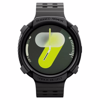 Spigen Rugged Armor dėklas Samsung Galaxy Watch 8 40mm - matinė juoda