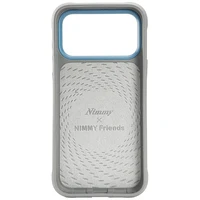 Nimmy Cool&Cute 2.0 Nag dėklas iPhone 17 Pro - pilkas