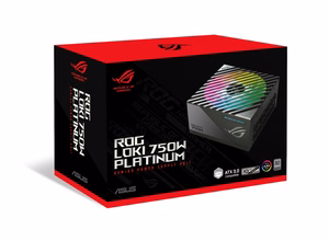 ASUS ROG Loki SFX-L 750W Platinum maitinimo blokas 20+4 pin ATX juodas, sidabrinis