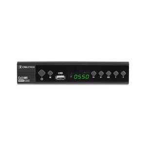 Cabletech URZ0336C – DVB-T2 H.265/HEVC skaitmeninės antžeminės televizijos imtuvas